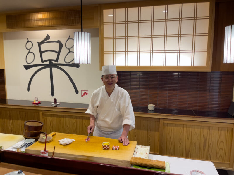 Sushi chef Japan