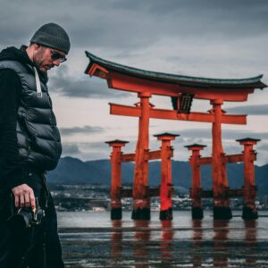 torii japan Miyajima island