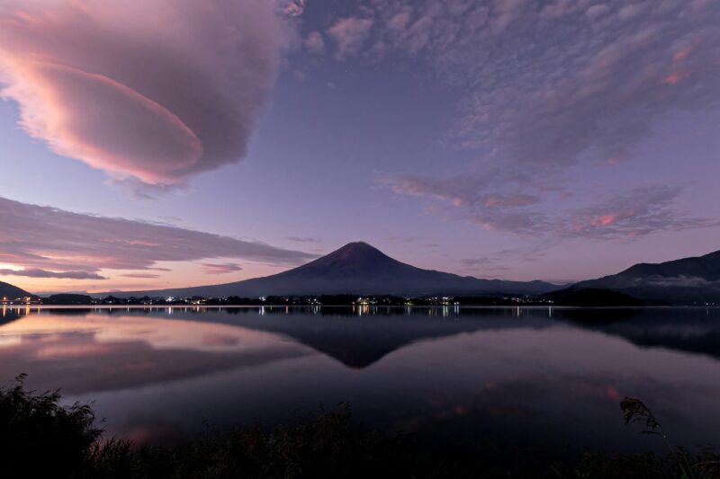 Lake Kawaguchi near Mt Fuji