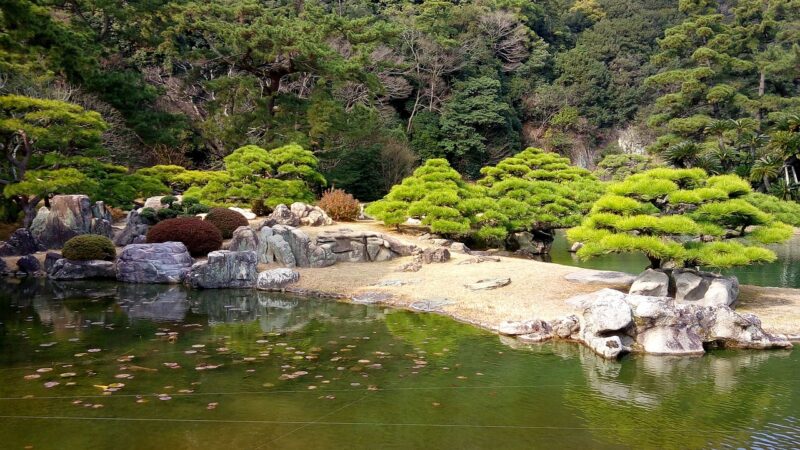 Ritsurin Garden in Shikoku