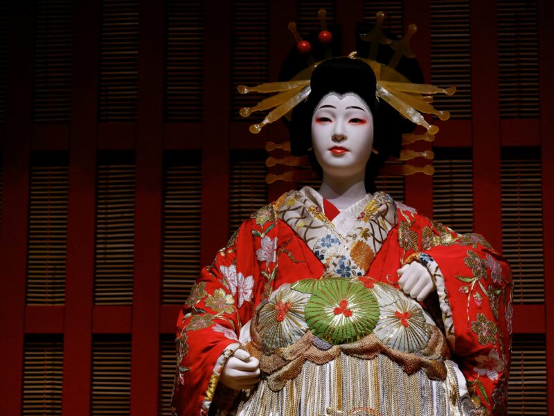 Kabuki theater performance in Japan