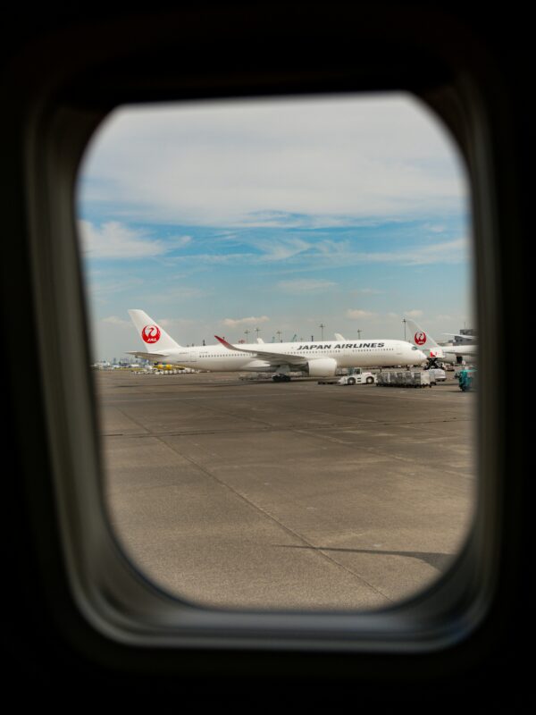 Japan JAL airplane flight