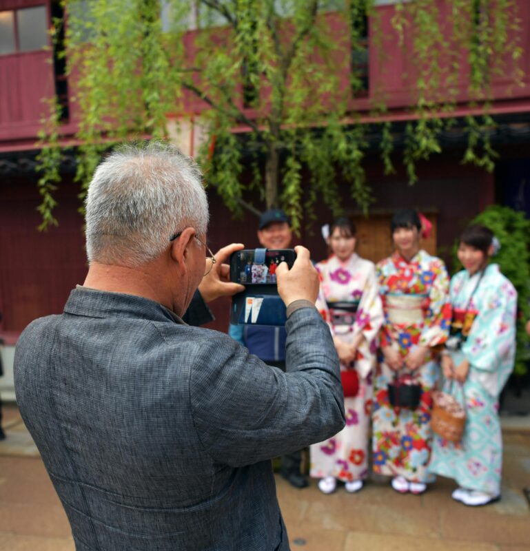 Kanazawa kimono photoshoot