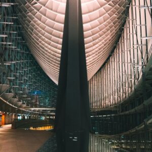 A Modern Building in Chiyoda Tokyo