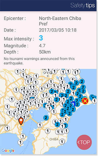 japan safety tips earthquake alert