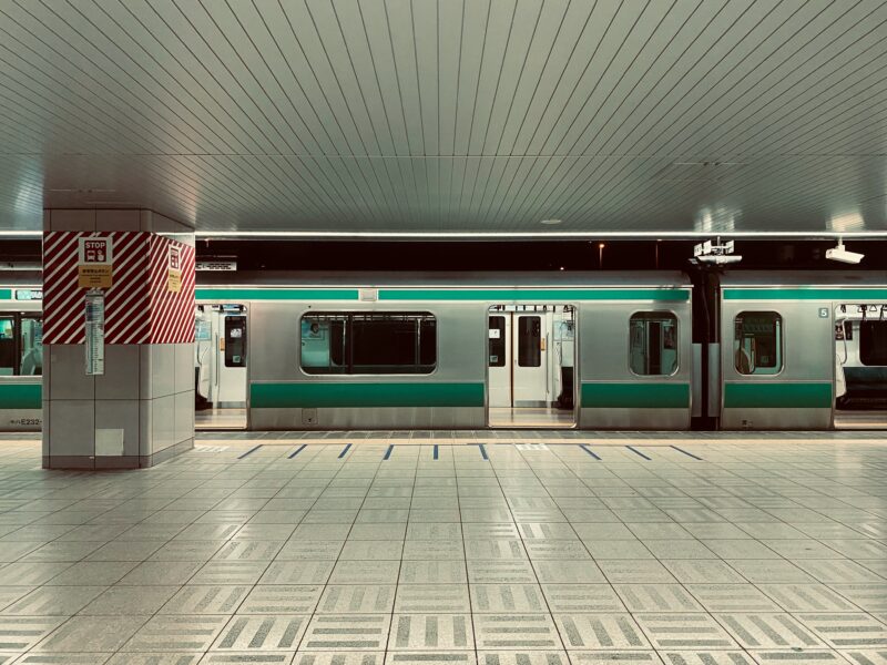 Japan train subway