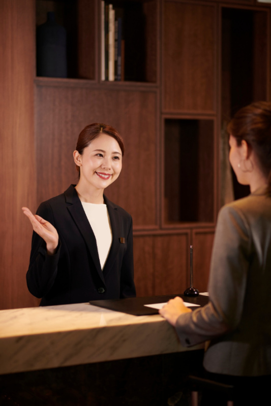 japanese hotel concierge staff