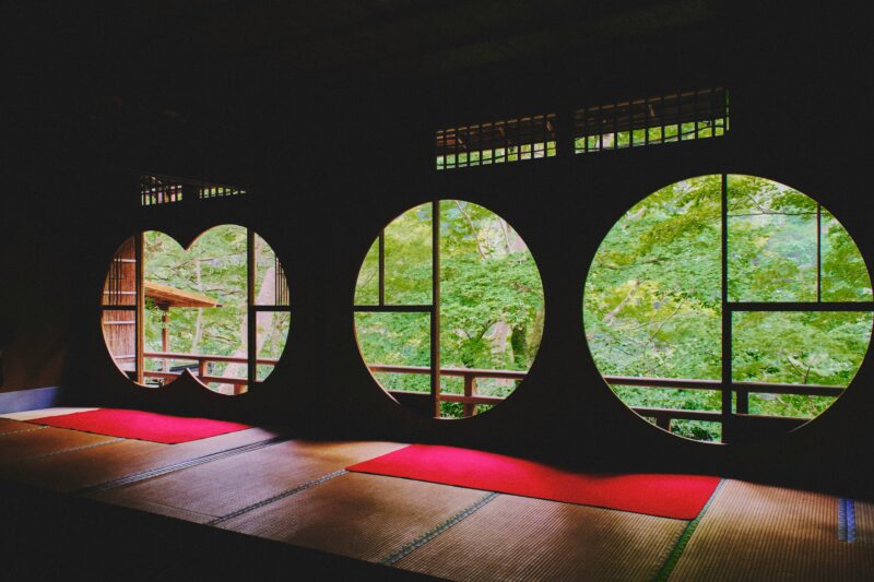 japanese garden tatami